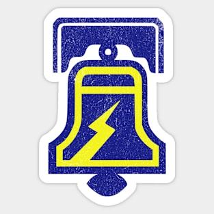 Retro Football Team Philadelphia Bell World Football League Sticker